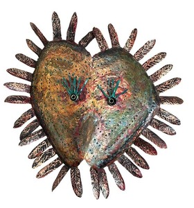 LR - Metal Heart Wall Art