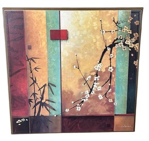 LR - Li-Leger Floral Print on Wood