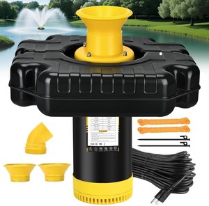 $200 Pond Fountain Aerator, 1HP 110V 750W, 15000 GPH Floating Fountain Pump with 100 ft Power Cord