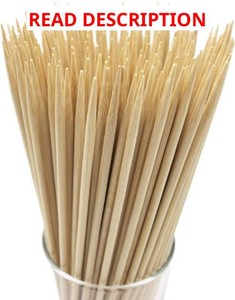 HOPELF 36 Bamboo Skewers for Marshmallows, BBQ, Kabob, Roasting, Camping.