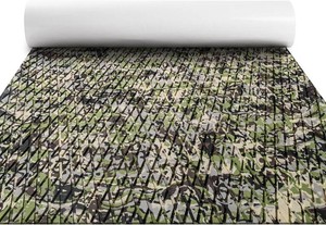 $140 FOCEAN EVA Boat Decking Camo Self-Adhesive Mats for JonBass Boats, RV, Kayak   94.5 x 47.2 in