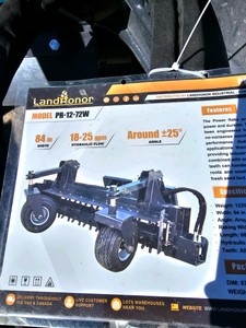 Unused 2026 LandHonor Power Rake PR-12-72W CE