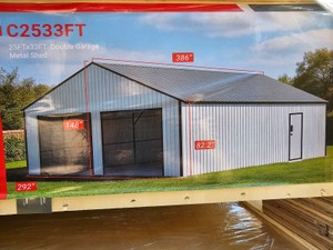 Unused 2026 SDLANCH High-End Carport SDL2533DGMS