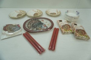New Disposable Plates, Bowls, Napkins.