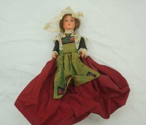 Vintage French Doll. Au Nain Bleu Paris Doll.