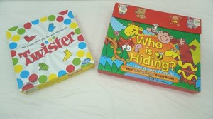 Games Twister & Who is Hiding