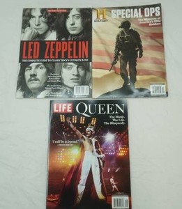 Life Magazine Queen, Led Zeppelin, History Magazine Special OPS