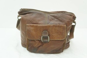 Jack George Brown Leather Crossbody or Shoulder Bag