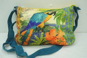 Guy Harvey Parrot Palace Crossbody Bag Tote