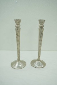 West Elm Brutalist Candlestick Holders. 15 tall
