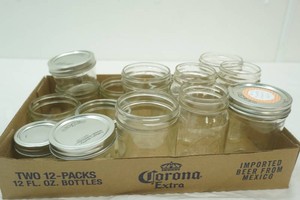 Canning Jars, Some Lids and Rings
