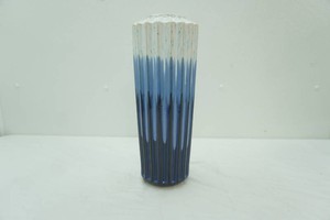 15.25 Blue Glaze Pottery Vase
