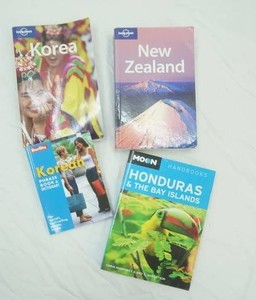 Travel Books. Korea, Honduras & The Bay Islands, New Zealand