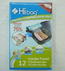 NEW Travel Compression Bags. 12ct