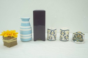 Artbona Gaudi inspired numbered ceramic Holder and other decor