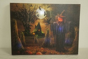 Halloween Canvas Print. Lights & Sound