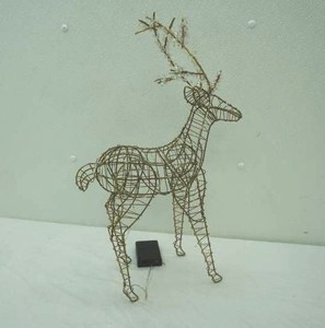 Metal Reindeer Decor