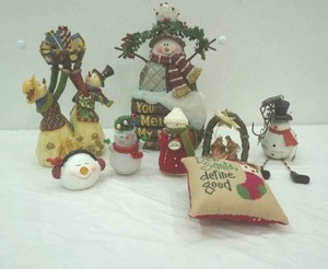Snowmen Figurines and Decor