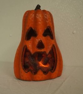 Lighted Pumpkin 13 tall
