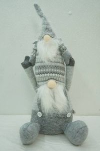 Festive grey Scandinavian style gnome