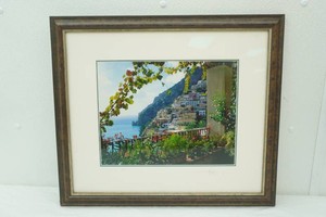 Framed Photo Print Positano Italy 21.5x18.5