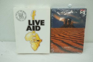 Unopened Led Zeppelin Concert DVD Box Set Live Aid Concert DVD Set