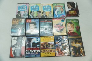 DVD Lot Kids do the Darndest Things, The Davinci Code, Chef, The Hunger Games 4 Film Collection and more