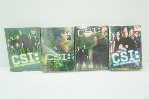 Crime Scene Investigation DVDs. Seasons 1,2 5, 8 (unopened)