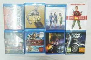 Blu Ray DVD Lot Prince Purple Rain, American History X, Magic Mike, Narnia, The Iceman, and more (some unopened)