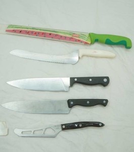 Watermelon Knife and Sheath, Chefs Knives, Serrated Knife and more