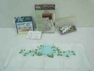 Stamped Cross Stitch Kits, Embroidery Floss