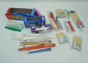 Ziplock Bags, Garbage Bags, Skewers and more