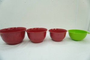 Sur La Table Melamine Nesting Bowls small strainer