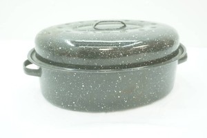 Graniteware Enamelware Roasting Pan