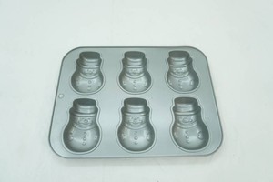 Non Stick Snowman Mold Baking Pan