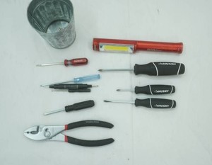 Hand Tools Screwdrivers, Pliers, Big Larry Flashlight & Magnet