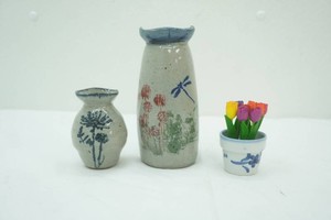 Stoneware Bud Vases