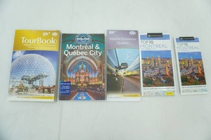 Montreal & Quebec City Tour Books and Maps
