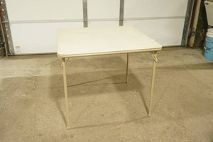 Square Folding Card Table