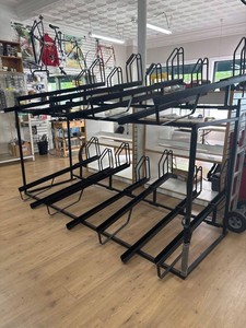Bike Display Rack 112 X 66 X 82 in - 14 Bike Capacity