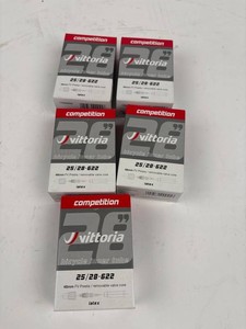 Vittoria Latex Bicycle Inner Tubes 2528-622 48mm Presta (Lot of 5)