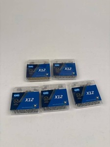 Kmc X12 12-speed Bike Chains (Lot of 5)