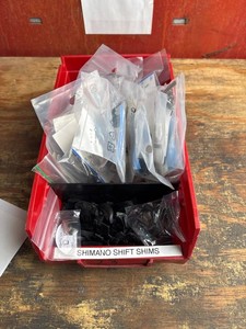 Shimano Shift Shims and Name Plates Mixed Lot