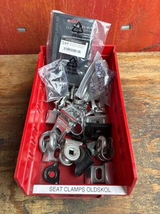 Assorted Seat Clamps and Seatpost Shims