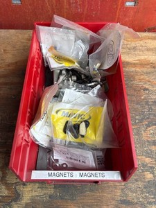 Mixed Lot Assorted Magnets and Hardware
