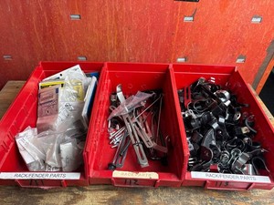 Problem Solvers Sheldon Fender Nuts Rack & Fender Hardware Mixed Lot