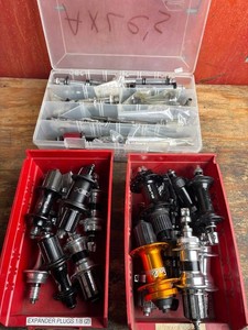 Bicycle Hub & Axle Parts Mixed Lot
