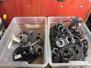 Mixed Bicycle Drivetrain Sprocket Lot
