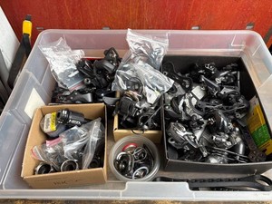 Mixed Bike Parts Lot - Shimano, SRAM, Campagnolo & HED