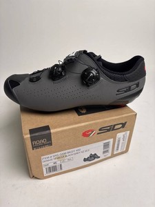 Sidi Genius 10 Mega BlackGrey SRS-GXM-BKGY-450 Size 45.5
